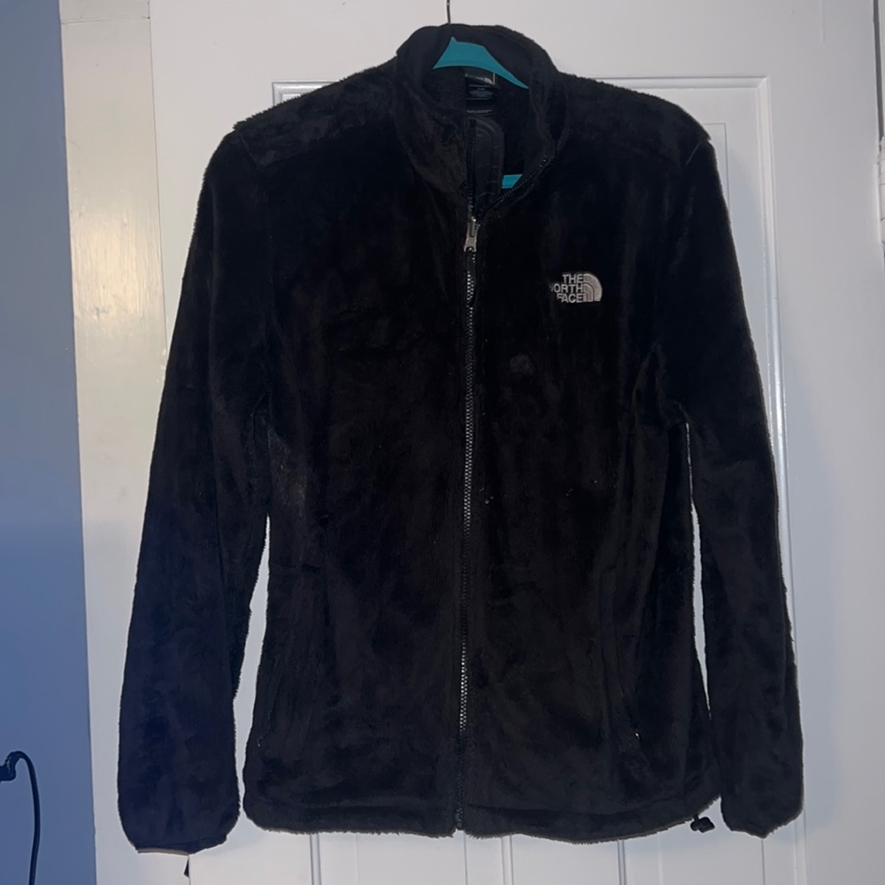 Fuzzy North Face Jacket